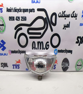 بلوری چراغ جلو تریل فلات طرح کی تی ام