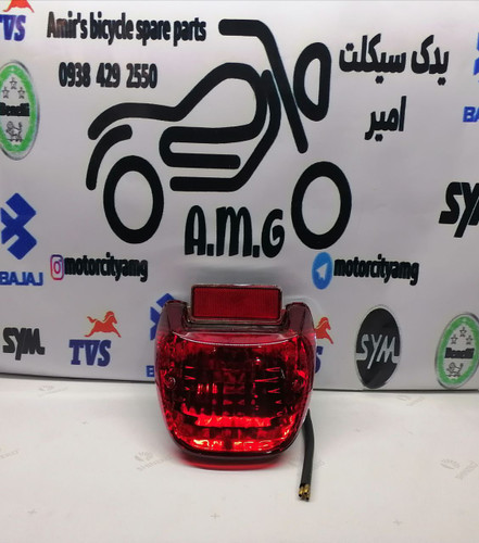 چراغ خطر عقب موتور سیکلت کایوت