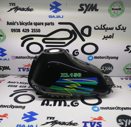 باک موتور تریل xl ایکس ال (اکسل)مشکی